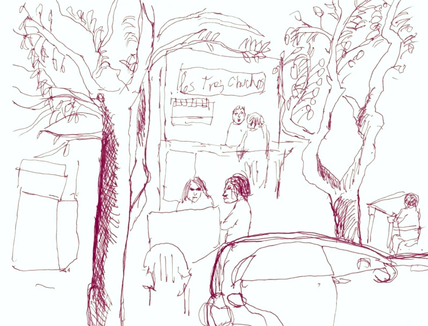 Los tres chuchos, Colonia Roma Sur, Página 28 - 29