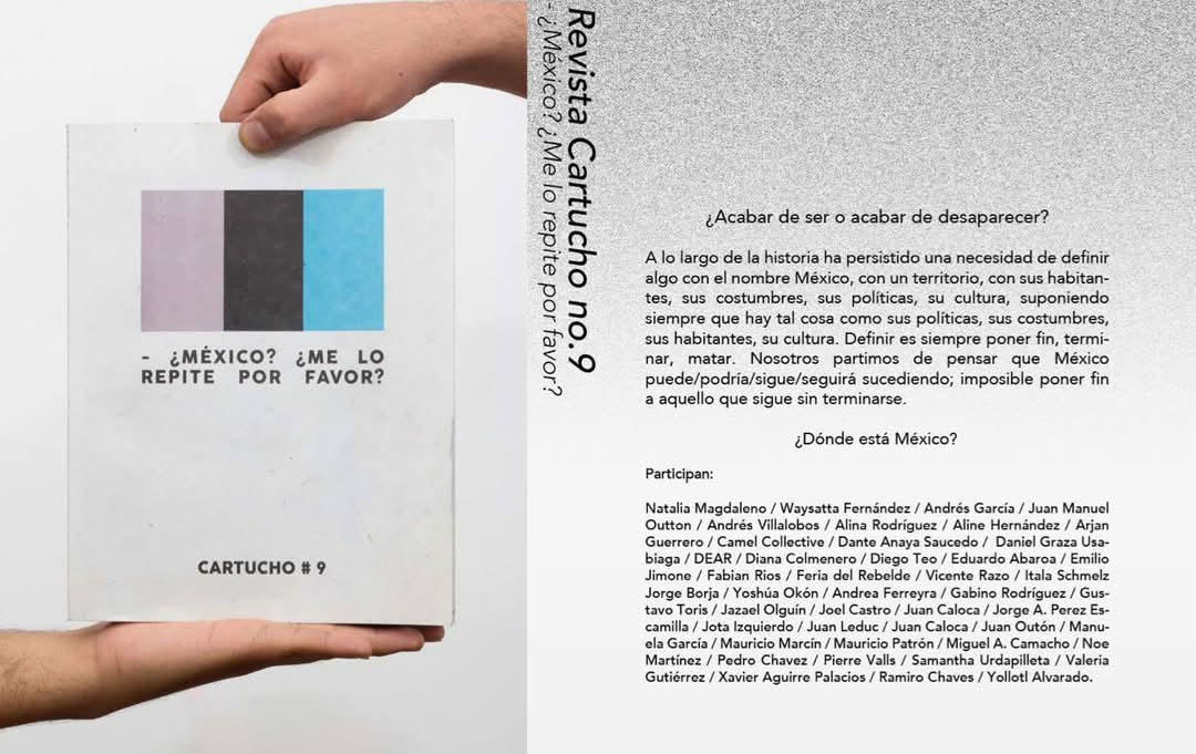 Índice de artistas, Materia sensible, Página 1, 2013.